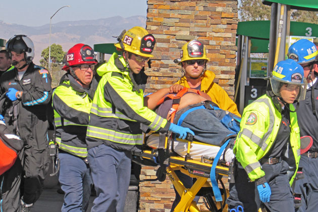 Man Airlifted to Hospital After Being Shot in Head in Santa Maria ...