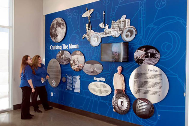 Discovery Storage Center Exhibit Honors Local Role in Lunar Rover ...
