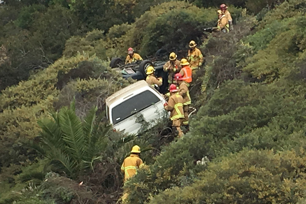 Driver Flees After 2-Vehicle Crash on Highway 101 in Santa Barbara ...