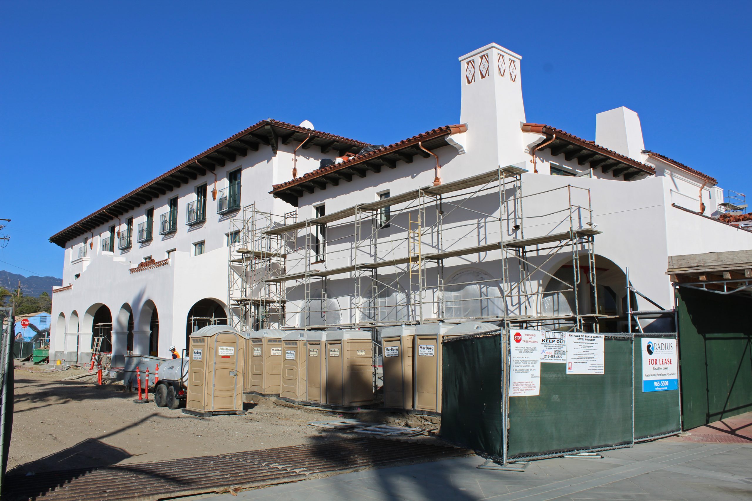The 121-room Hotel Californian is slated to open its three buildings this summer by Santa Barbara’s waterfront.
