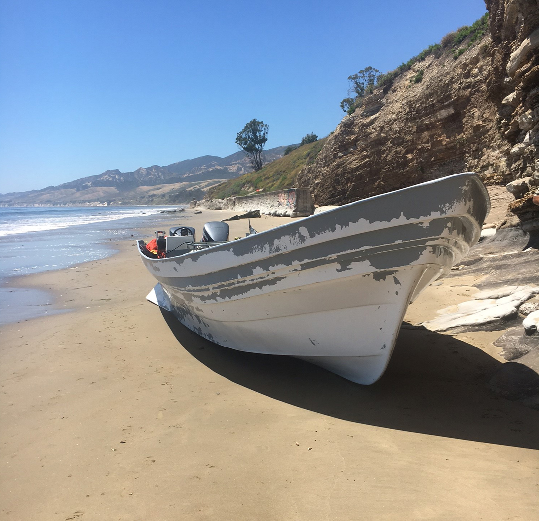 Santa Barbara Sheriff’s Deputies Find Abandoned Panga Boat North of ...