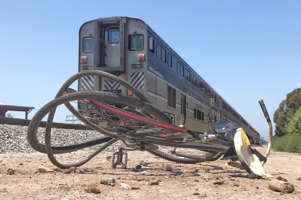 Bicyclist Struck and Killed by Amtrak Train in Goleta | Local News ...