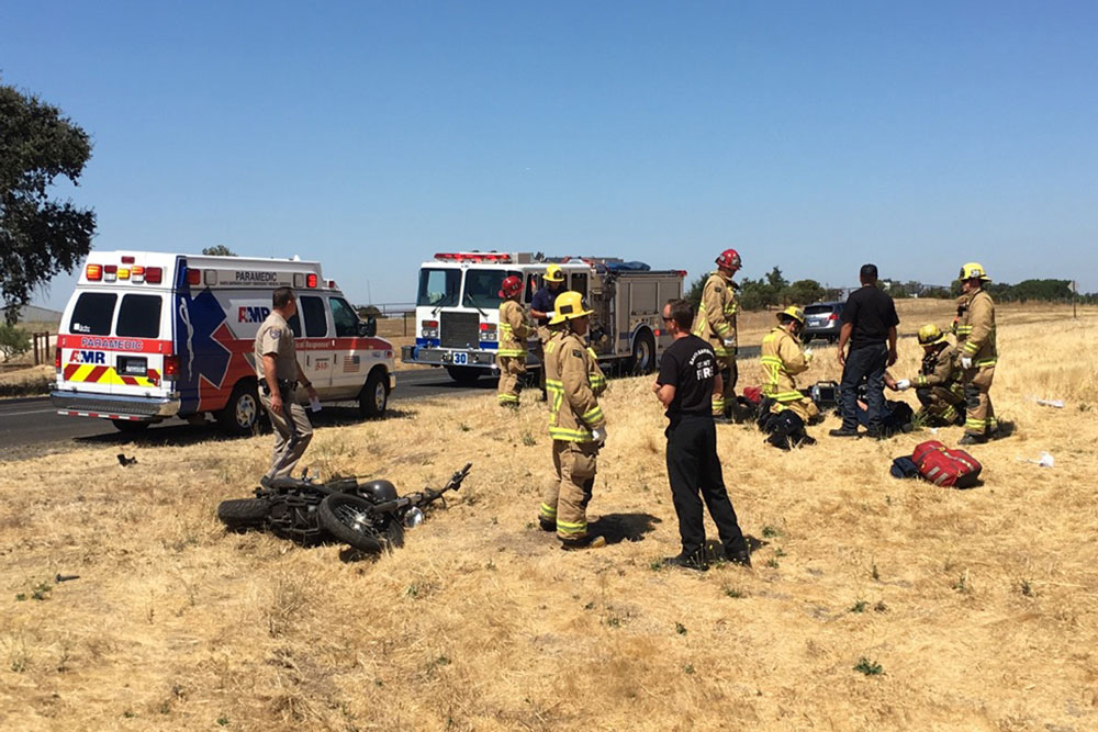 2 People Hospitalized After Motorcycle Collides with SUV in Santa Ynez Valley Local News