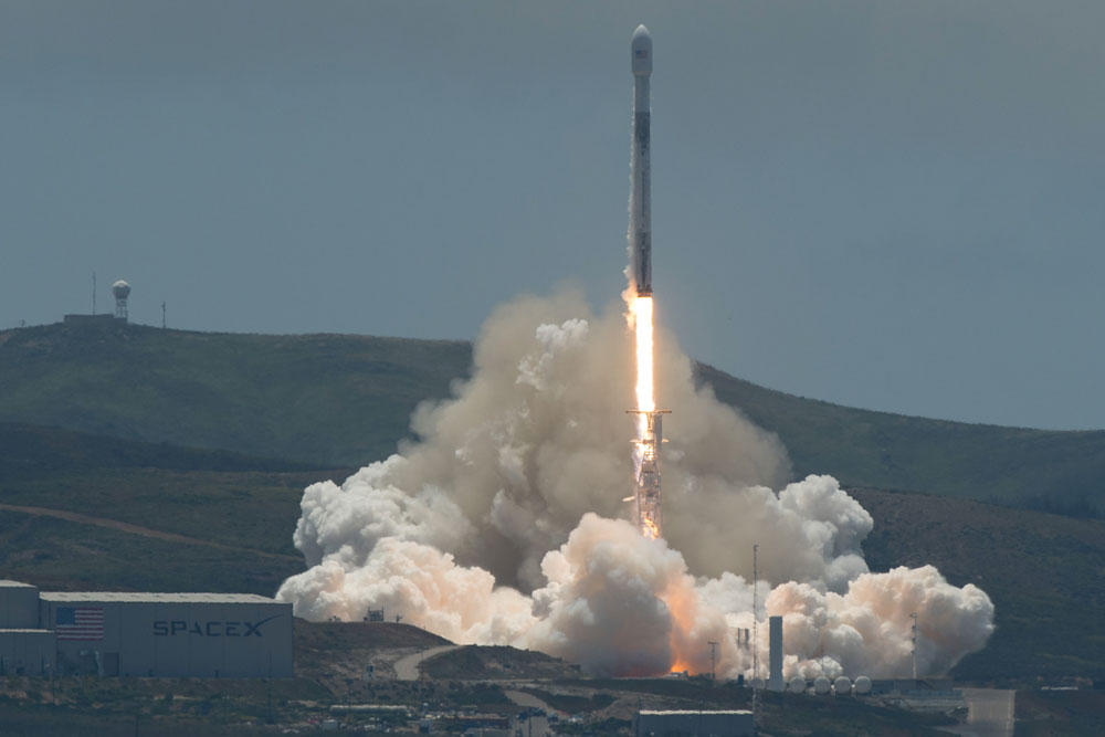 Seven Satellites Share Falcon Rocket Launch from Vandenberg AFB | Local ...