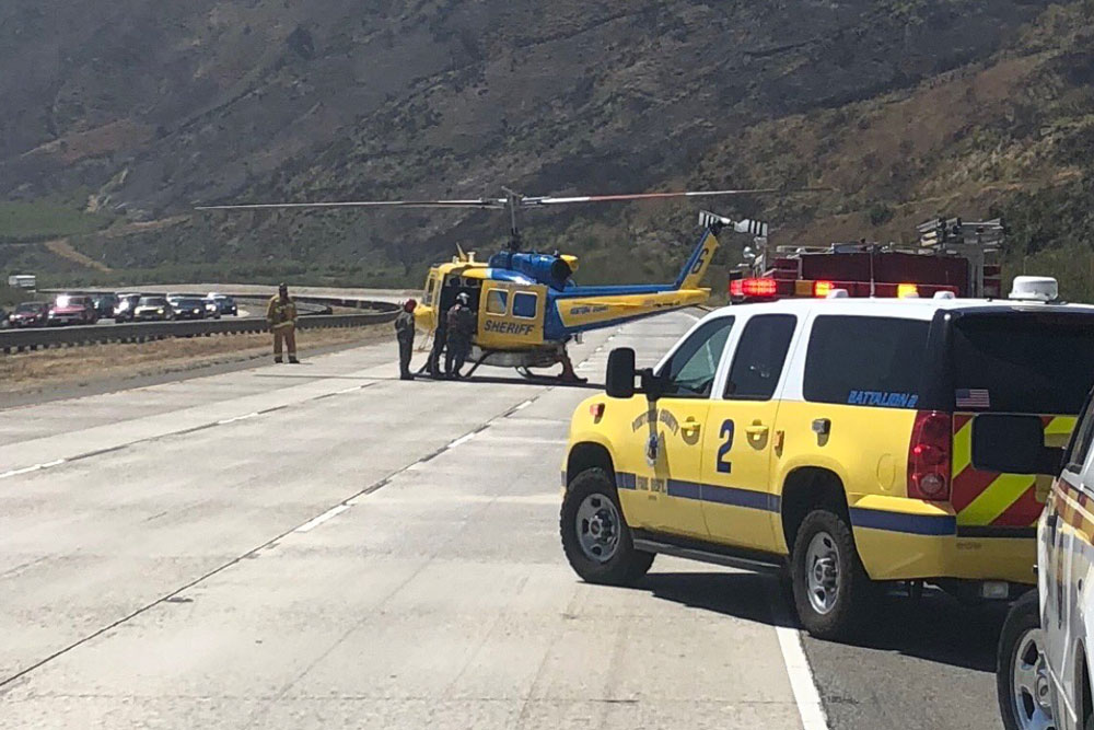 2 Injured in Highway 101 Crash Between Carpinteria and Ventura Local