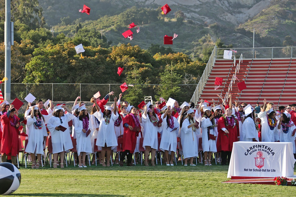 Carpinteria High School Graduates 144 in 2018 Commencement Ceremony