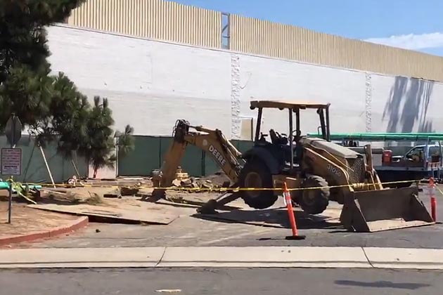 Future Target Building Evacuated After Goleta Construction Crews Report ...
