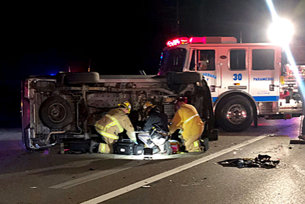 3 People Injured in Crash on Highway 154 in Santa Ynez Valley Local