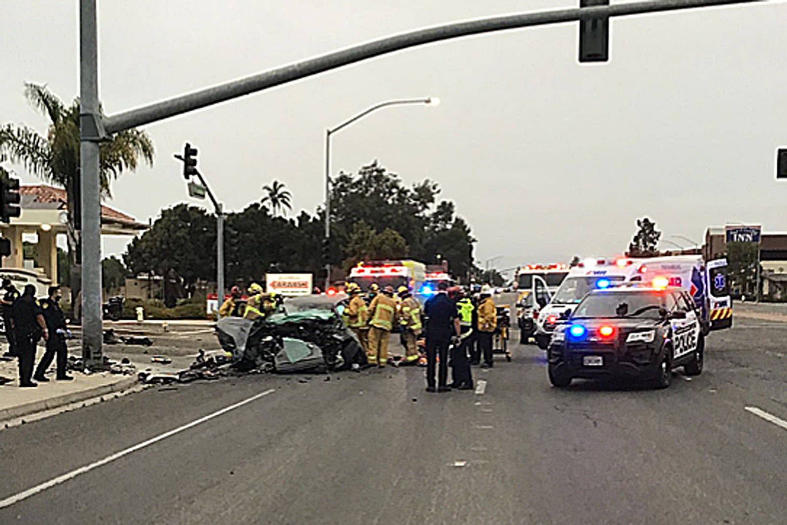 Wrong-Way Driver Suffers Major Injuries in Santa Maria Crash | Local