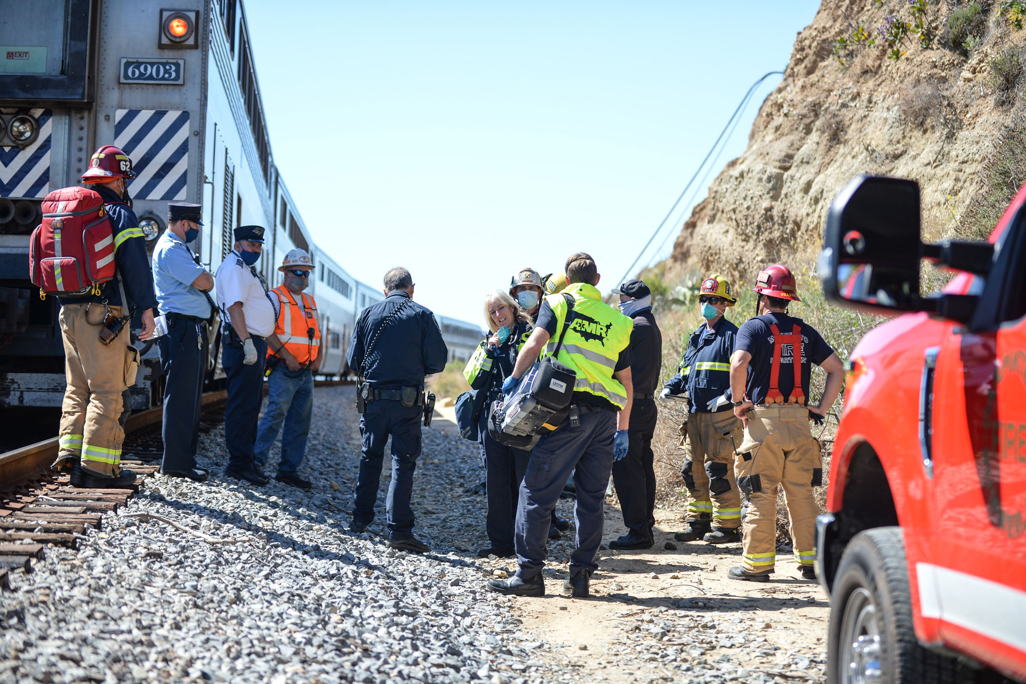 Female Pedestrian Struck and Killed by Amtrak Train in Summerland ...