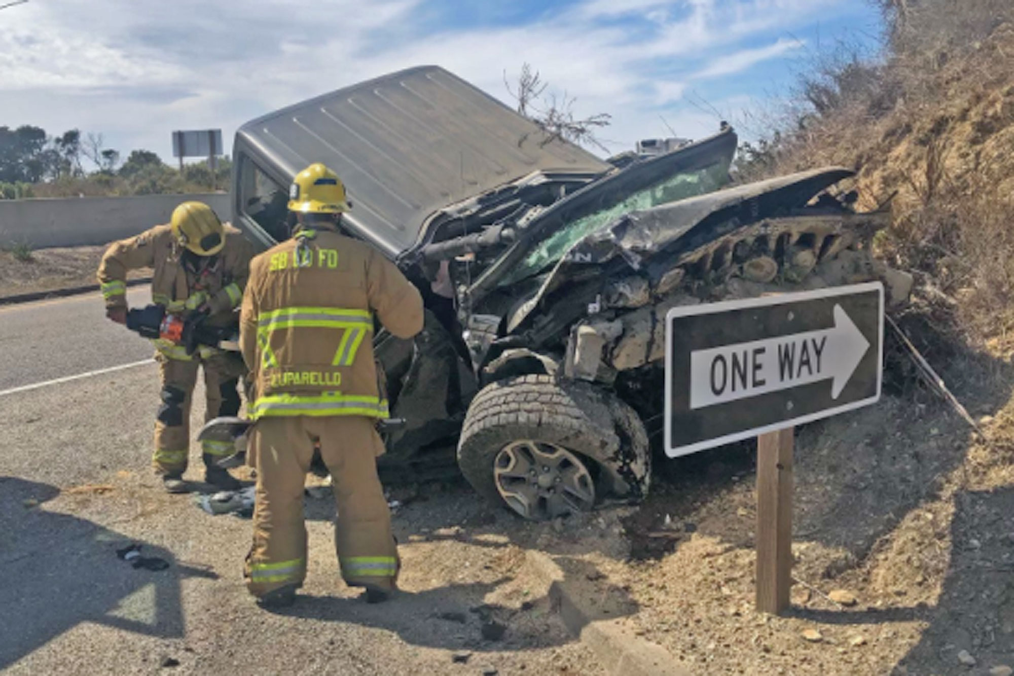 Santa Barbara Man Killed in Single-Vehicle Crash on Highway 101 on ...
