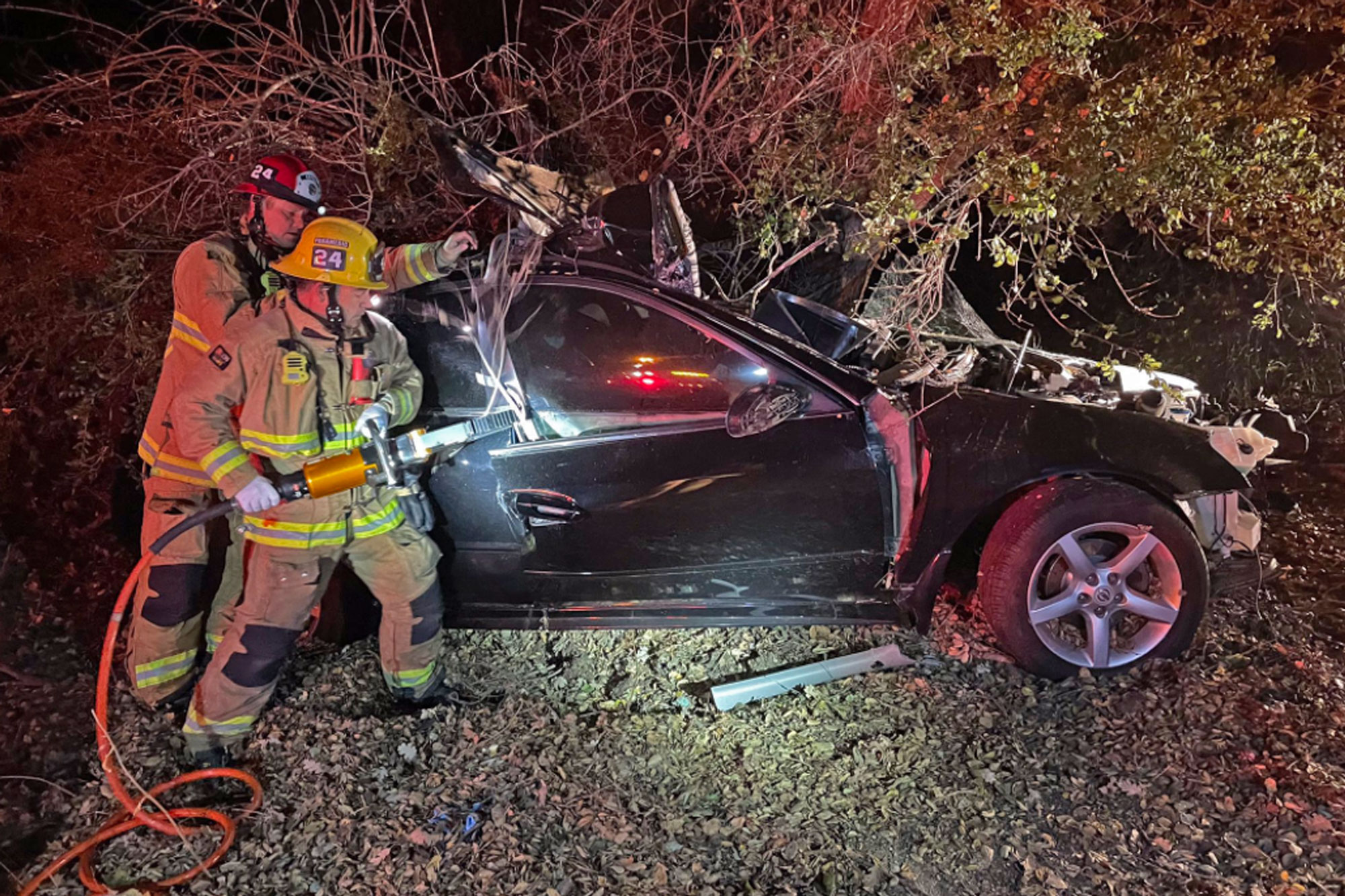 Driver Critically Injured in Crash on Highway 101 in Los Alamos | Local ...