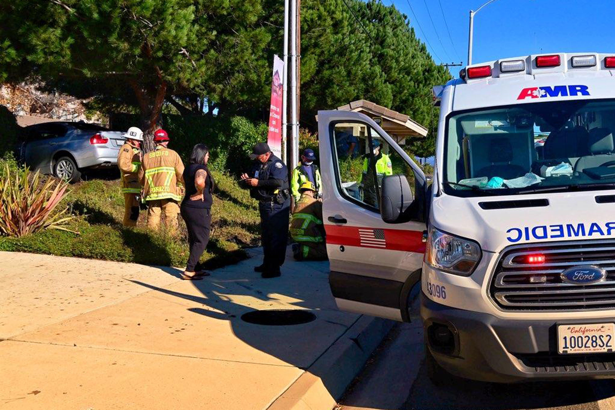 Driver Injured in SingleVehicle Crash on Hollister Avenue in Goleta