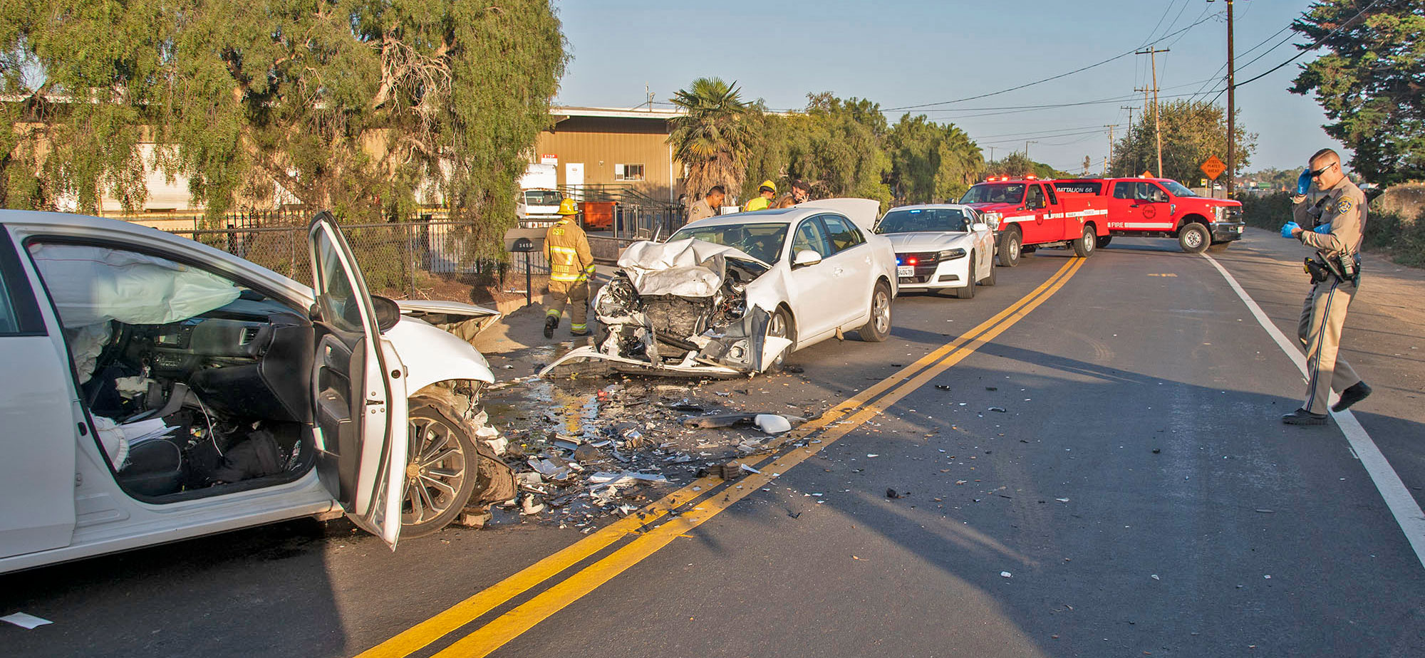 Injuries Reported in HeadOn Crash on Via Real Near Carpinteria Local
