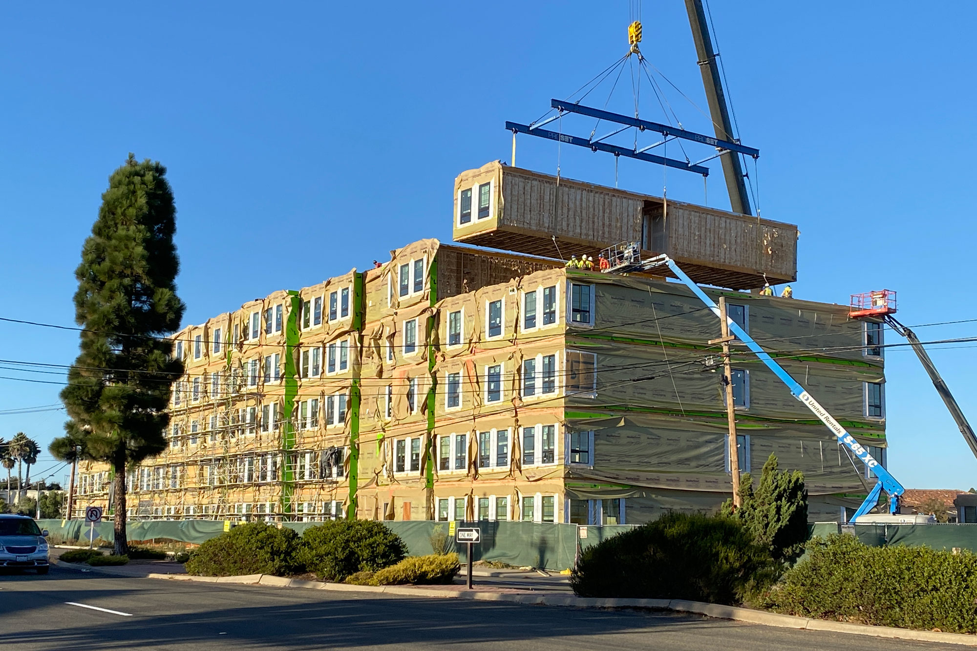 FiveStory Senior Housing Project Rises Quickly in South Santa Maria
