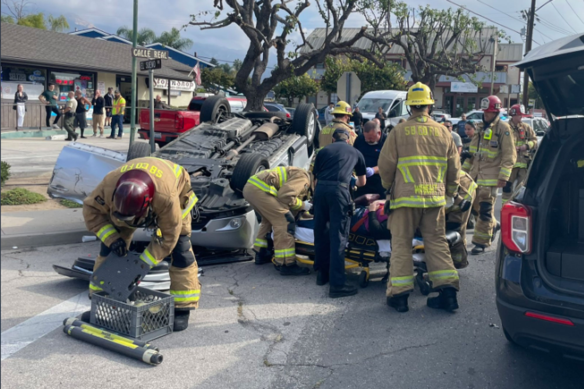 Major Injuries Reported in Rollover Crash on Highway 101 Near Santa ...