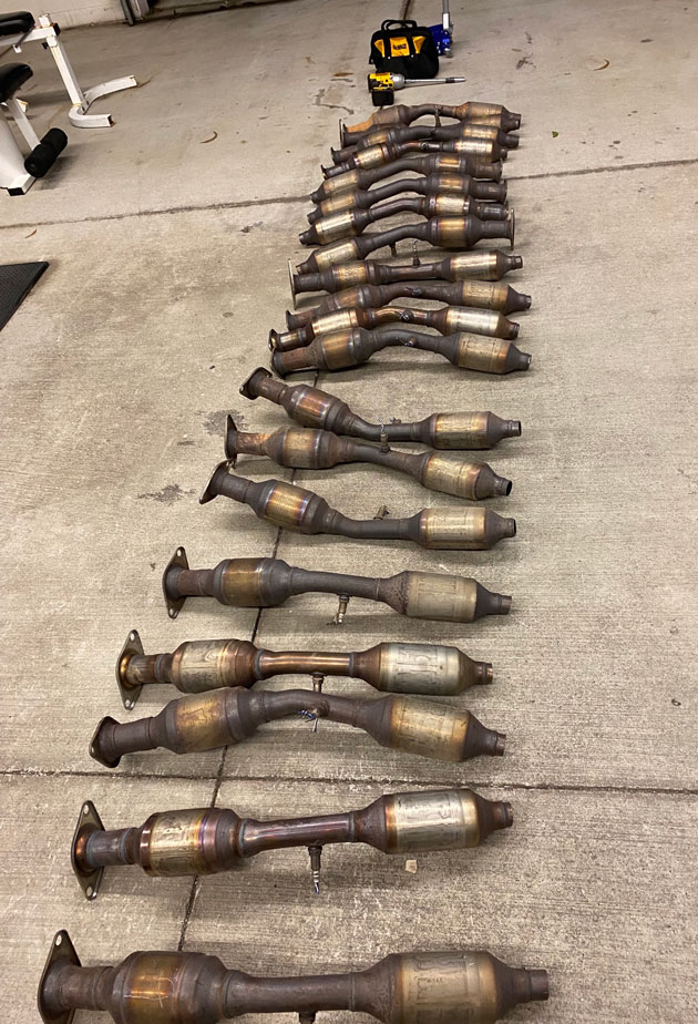 Traffic Stop in Goleta Leads to Arrests of 2 in Catalytic Converter