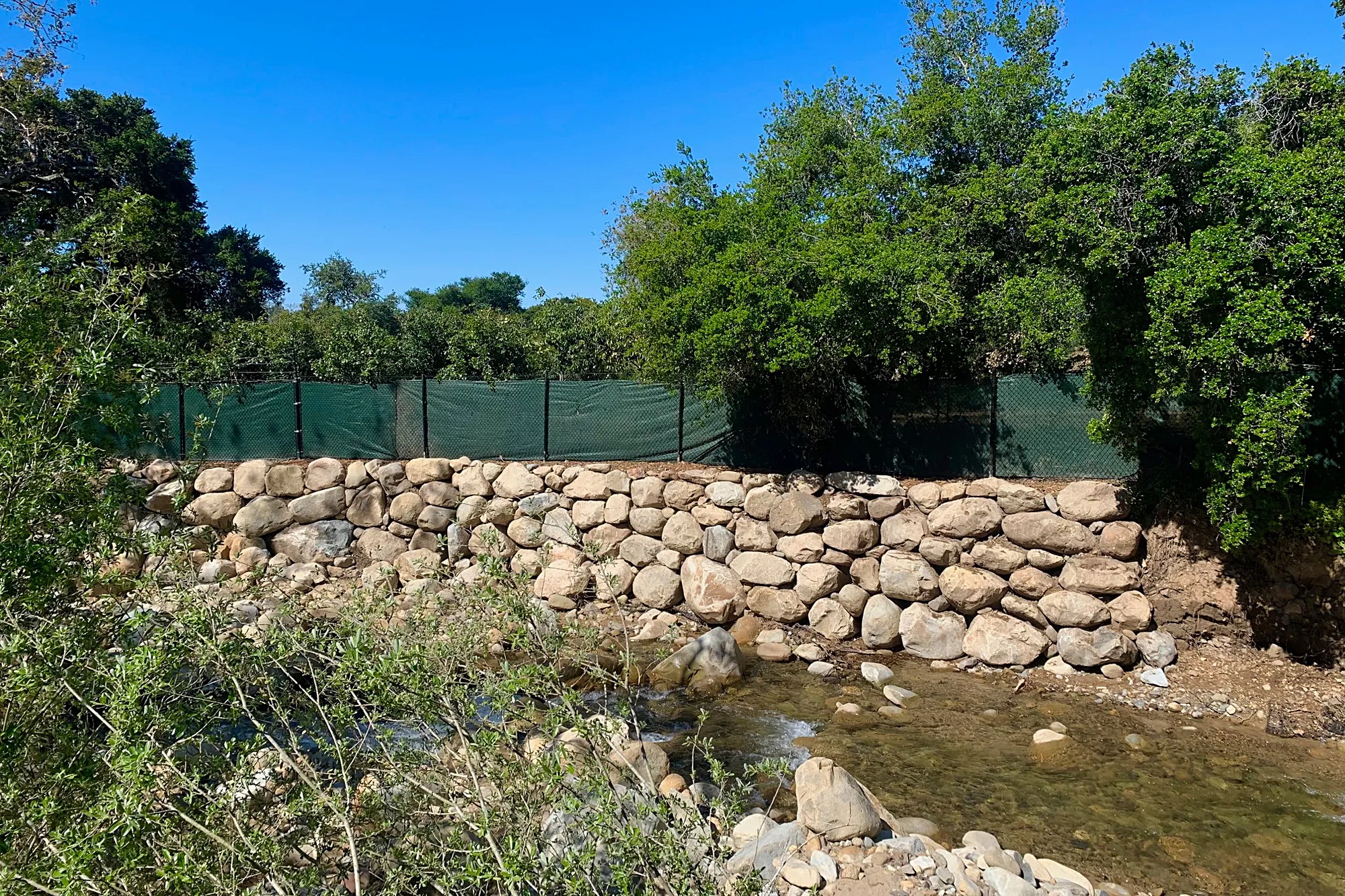 8 Years After Construction, Montecito Creek Wall Repairs Get County OK