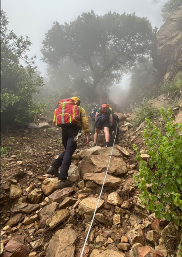 Injured Hiker Rescued After Fall in Hills Above Montecito | Local News - Vimarsana News
