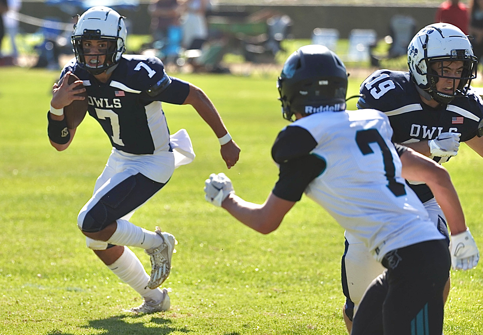 Laguna Blanca Football Explodes for 5026 Win Over Malibu Sports