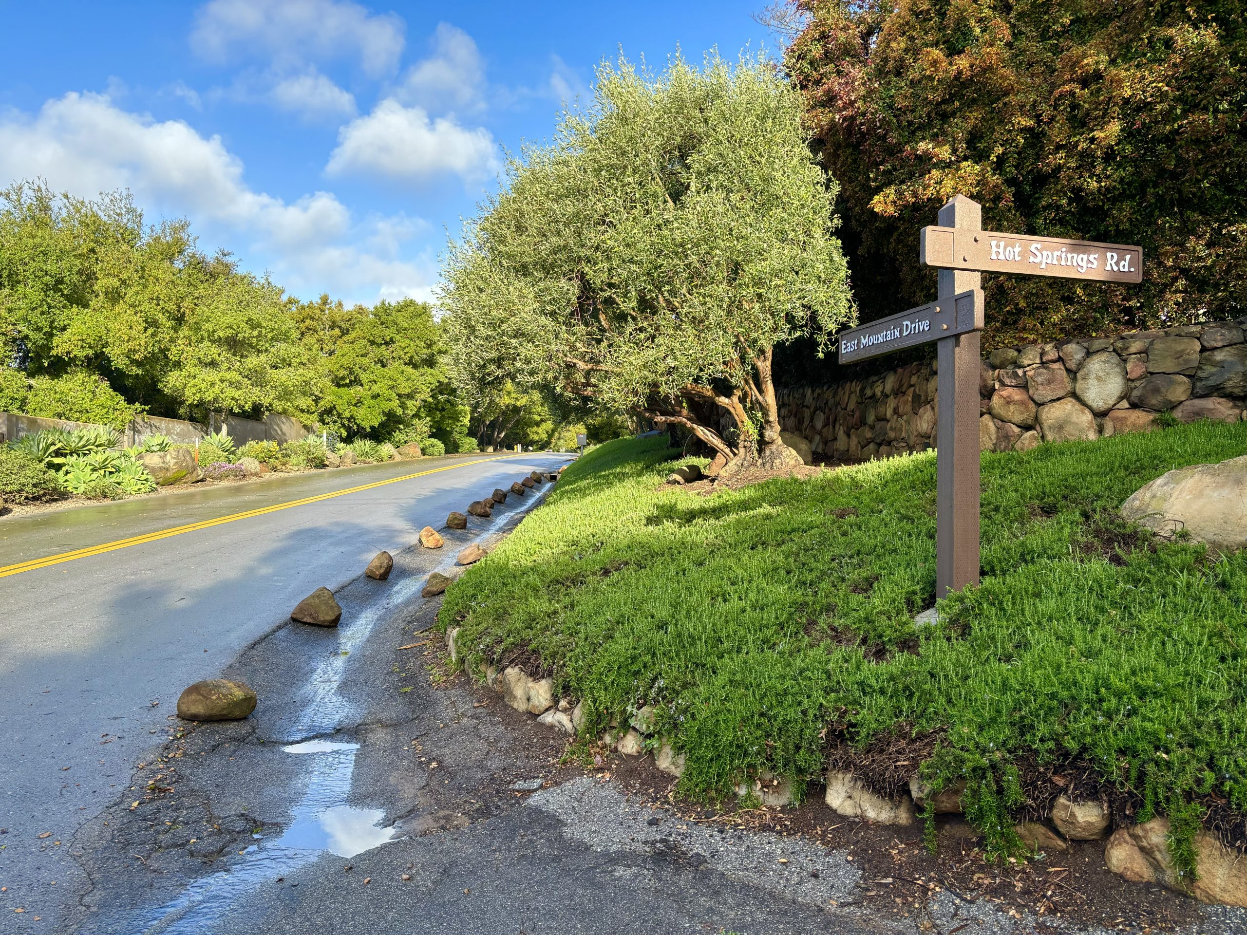 Santa Barbara County Pushes Forward with Plan to Clear Right-of-Way Obstructions Near Hot Springs Trail | Local News - Vimarsana News