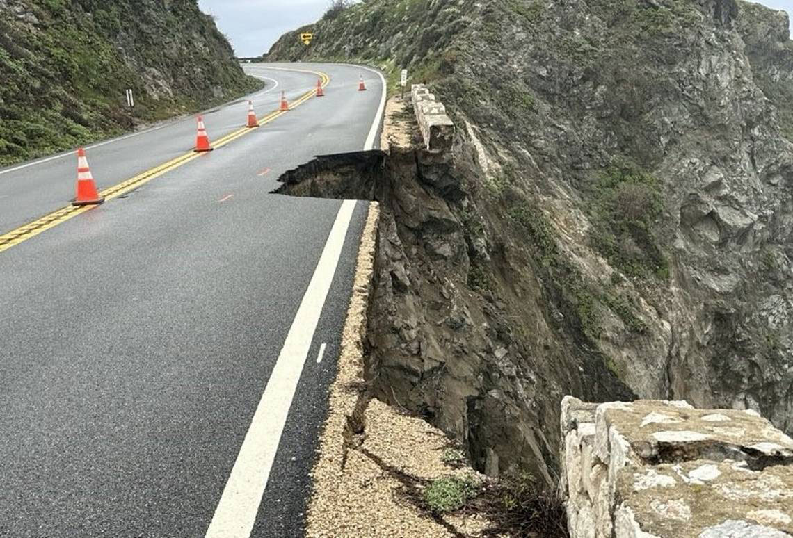 Convoys Escort People Stranded in Big Sur After Chunk of Hwy. 1 Fell into the Sea | Local News - Vimarsana News