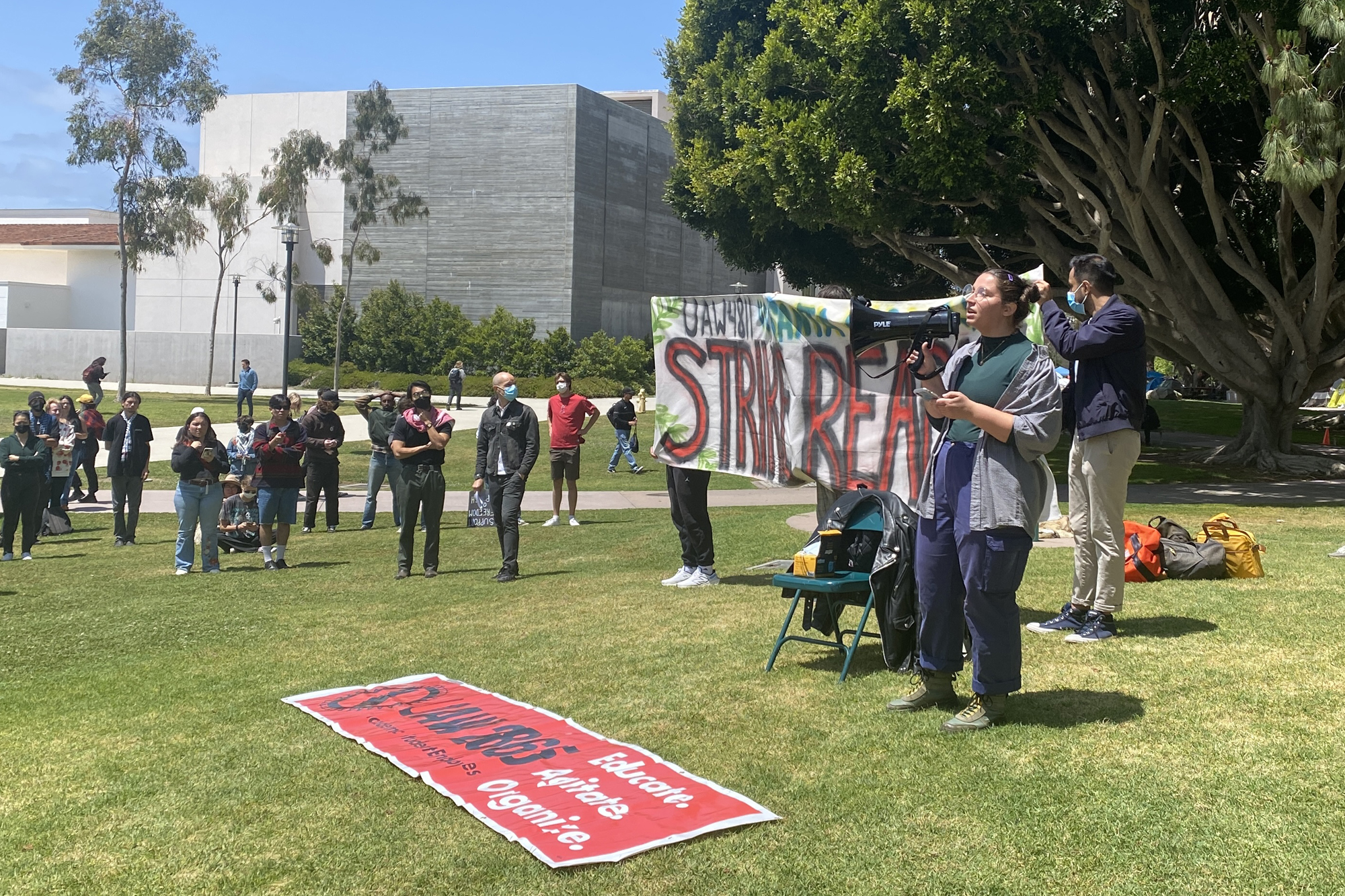 UCSB Researchers and Academic Workers Rally, Prepare for Possible Strike | Local News - Vimarsana News
