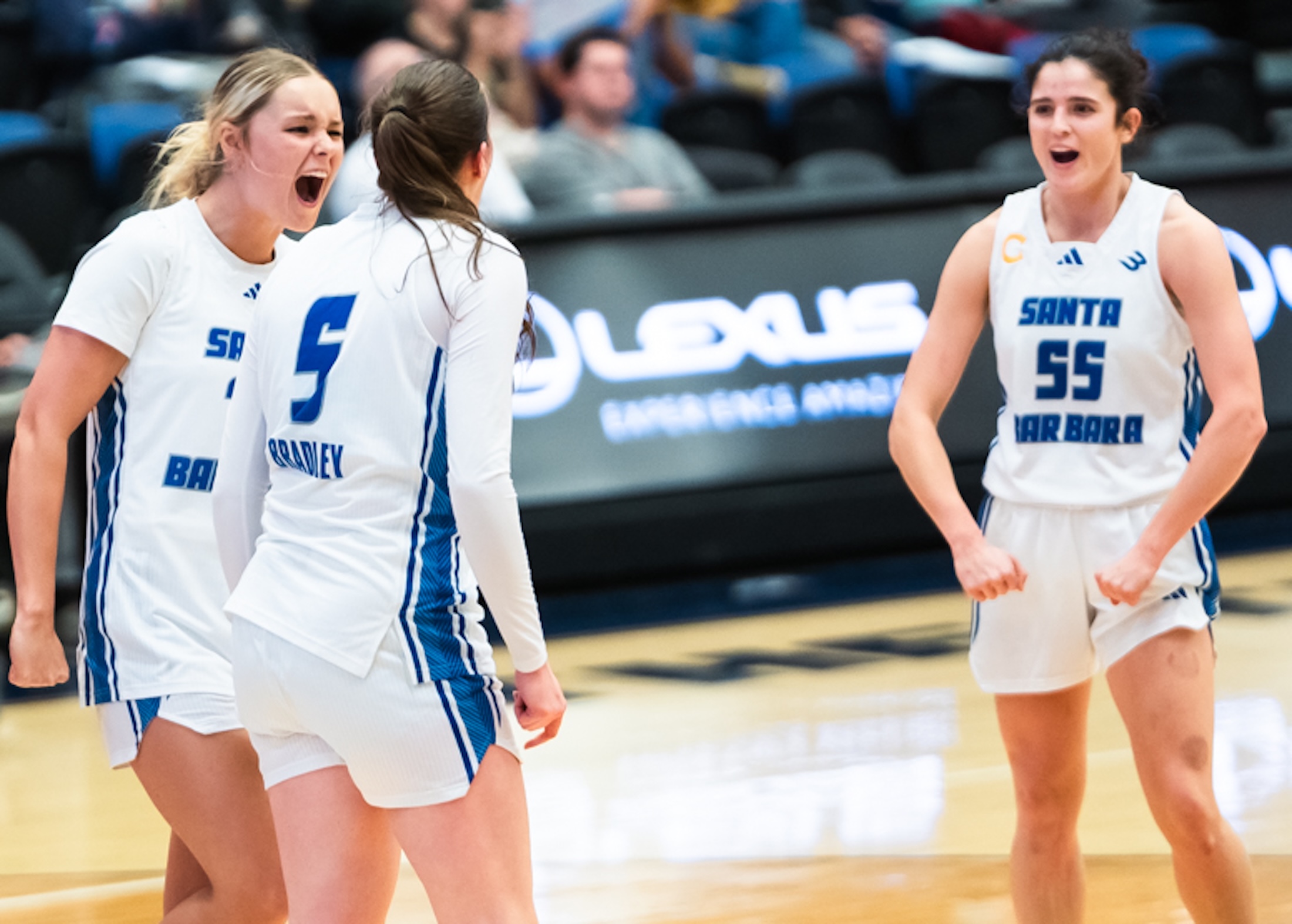 Gauchos Cap Historic Preseason in Women’s Basketball by Routing Eastern Washington