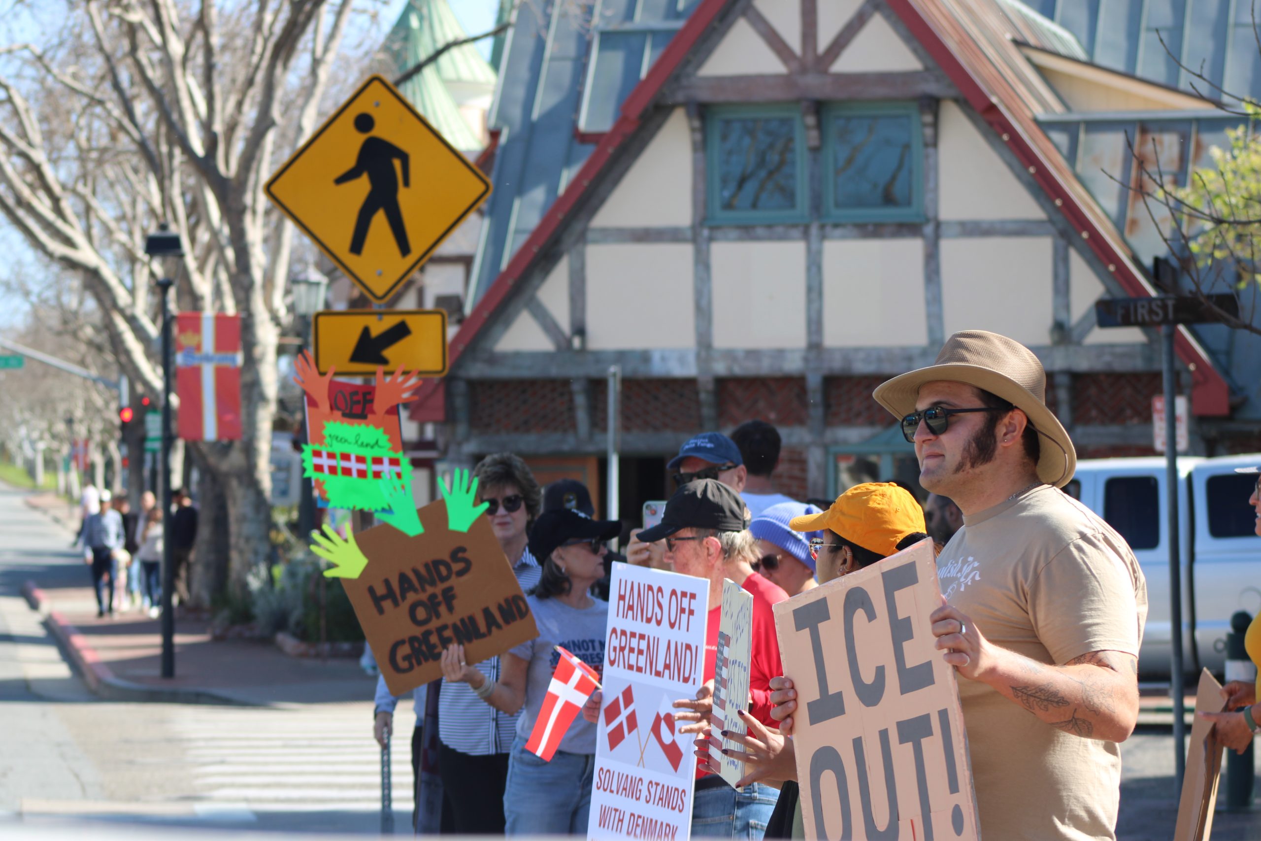 Solvang Backs Denmark in ‘Hands Off Greenland’ Rally