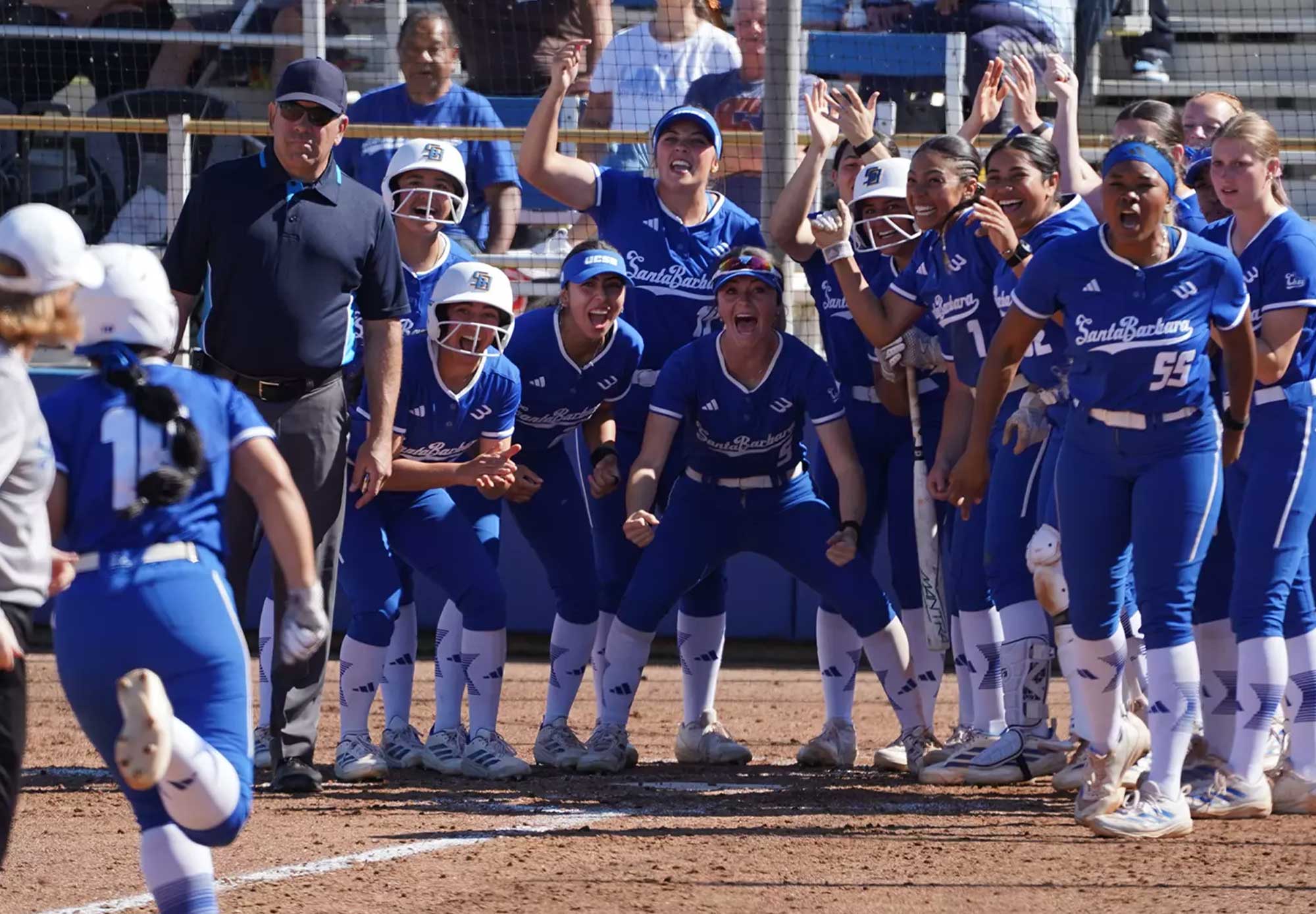 UCSB Softball Sweeps Doubleheader with Long Island to Begin Home ...