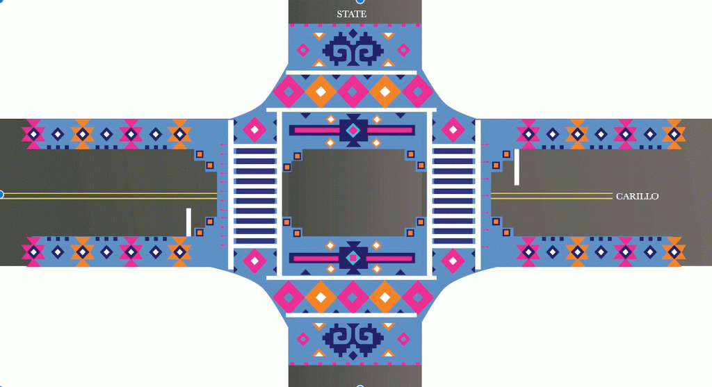 City Modifies Traffic Pattern on Carrillo to Make Way for Art Installation