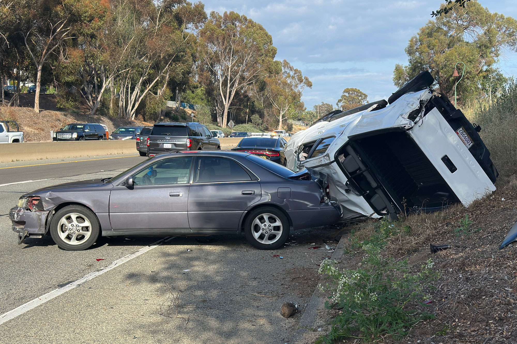 Two-Vehicle Crash on Highway 101 in Santa Barbara Leaves 2 Injured ...