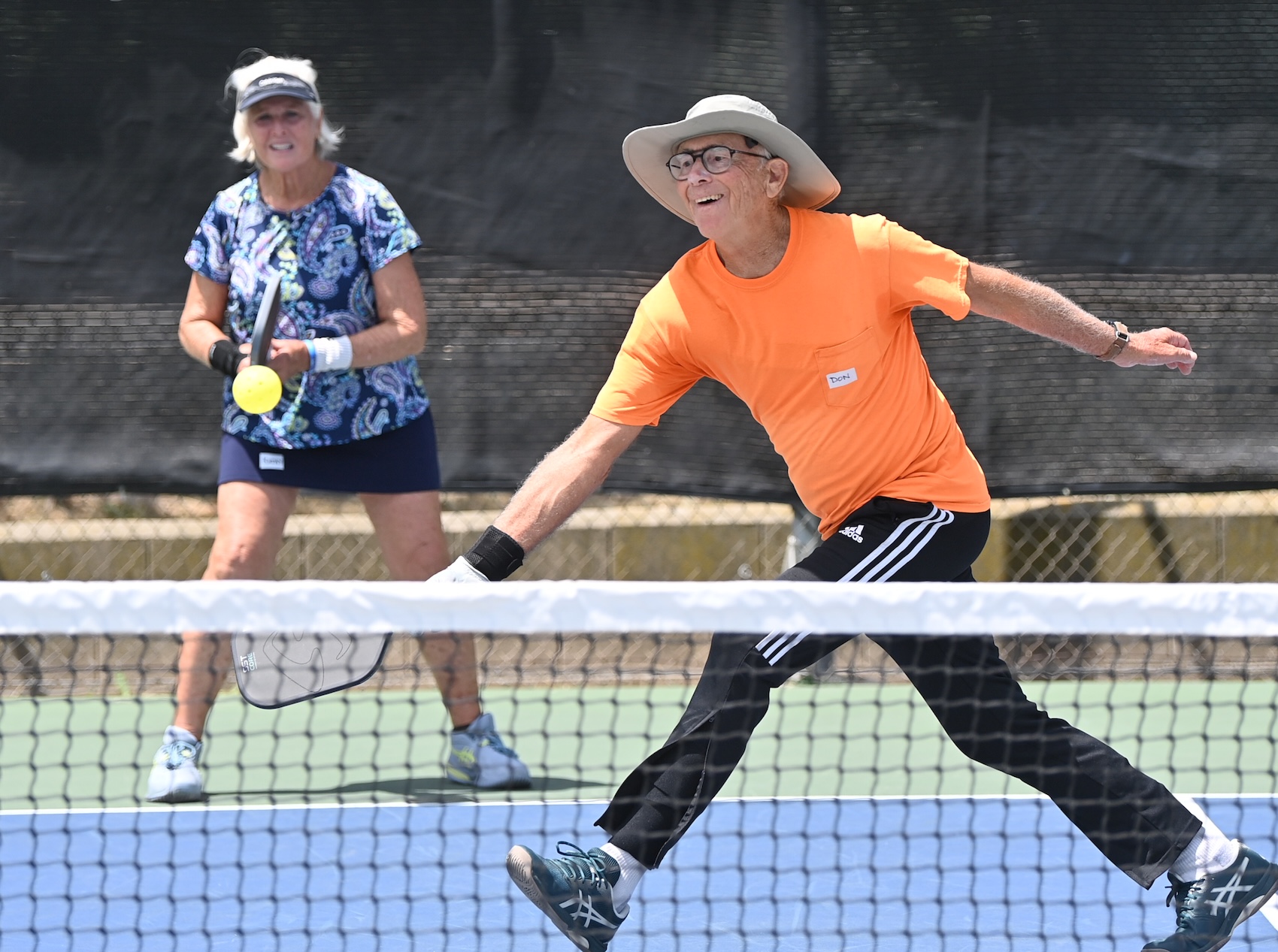 Don, Kathy Lesage Carry Tennis Success Over to Pickleball, Win Title at American Riviera Classic