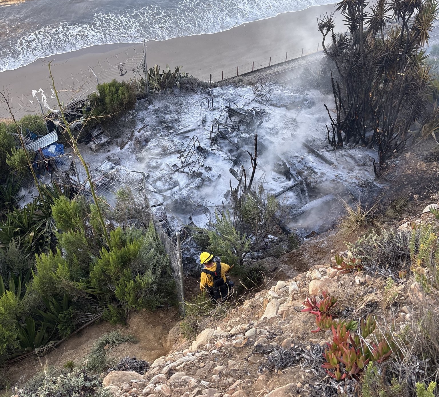 Crews Knock Down Small Vegetation Fire in Summerland | Local News ...