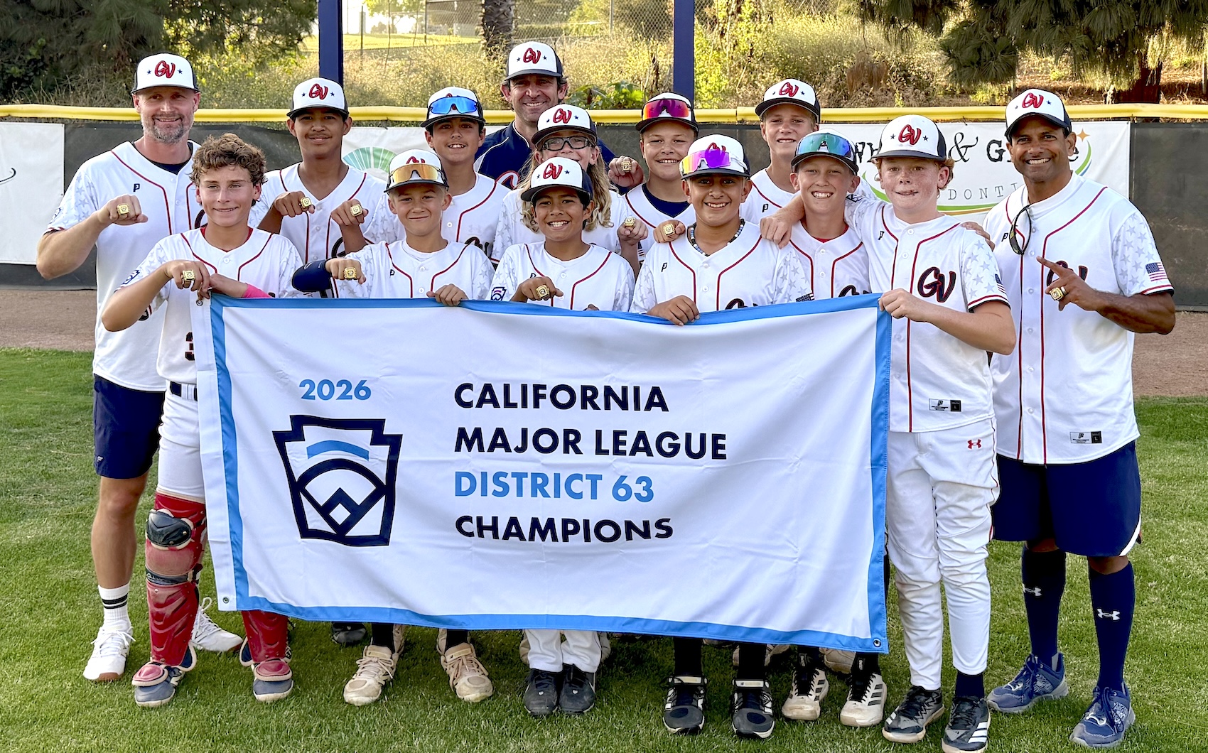 Goleta Valley South LL Captures District 63 Major Division Title