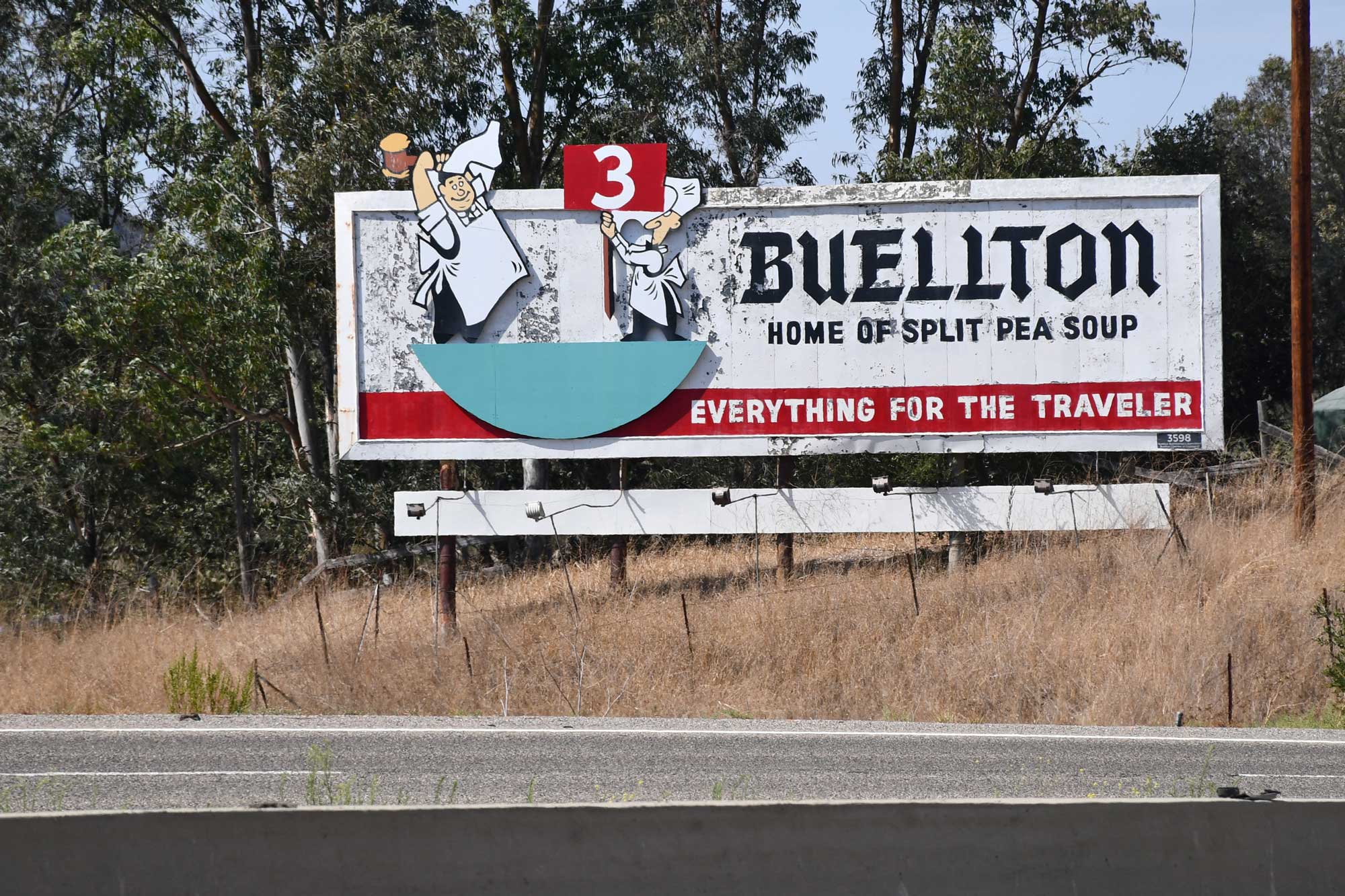 End Near for Iconic Pea Soup Andersen's Billboards Near Buellton