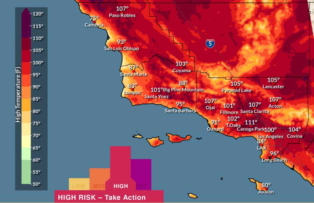 Forecasters Say Central Coast ‘Feels Like Florida' With Heat, Possible Thunderstorms