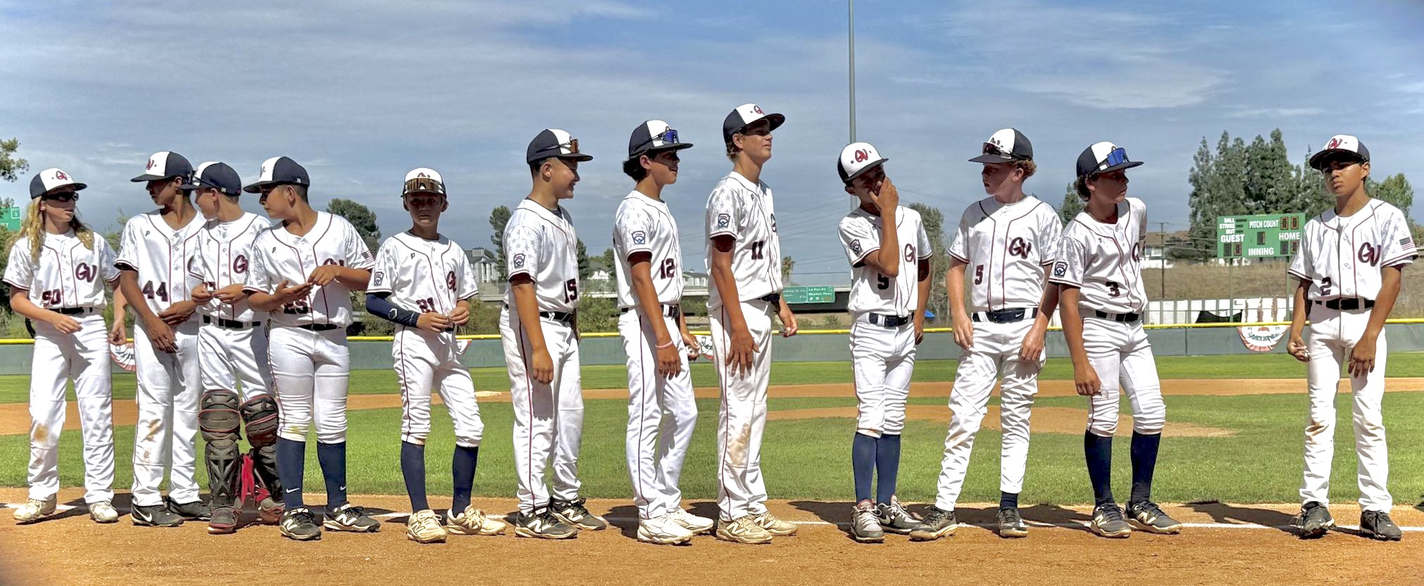 Goleta Valley South LL 12U All-Stars End Summer at SoCal State Tournament