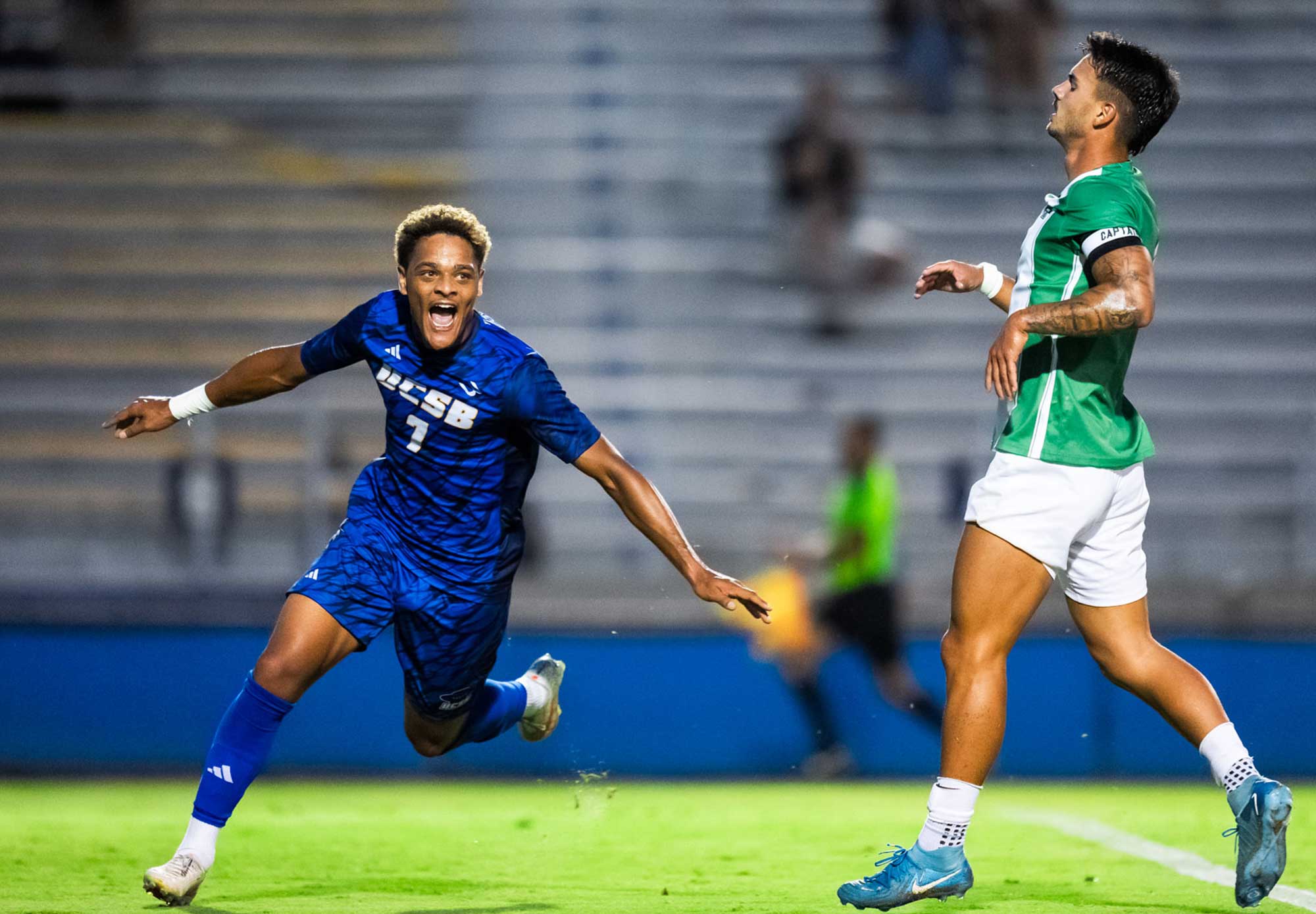 UCSB Men's Soccer Battles to Penalty-Filled 1-1 Draw with No. 12 Marshall