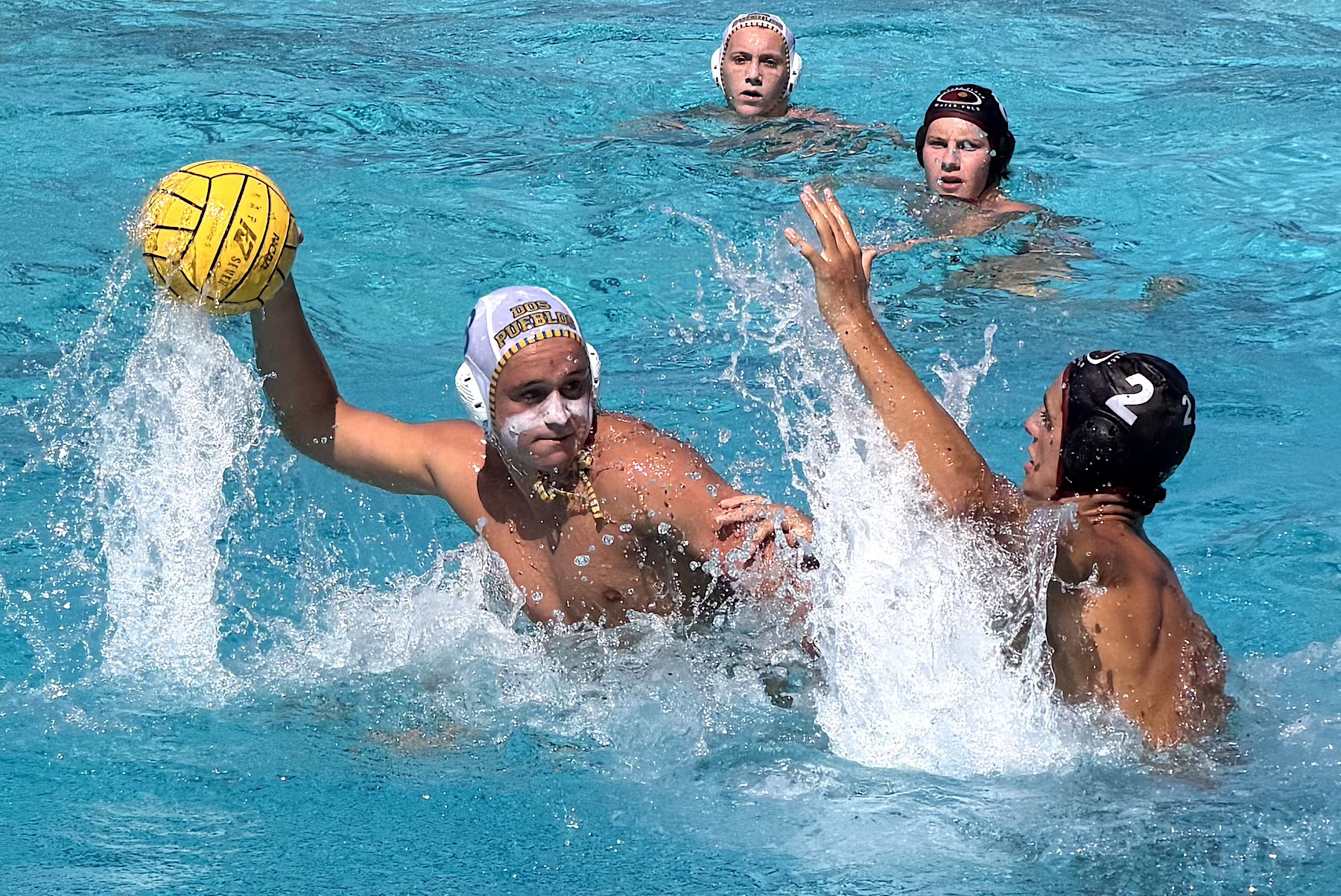 Lucas Neushul's Clutch Plays Lift Dos Pueblos Water Polo to First Santa Barbara Invitational Title