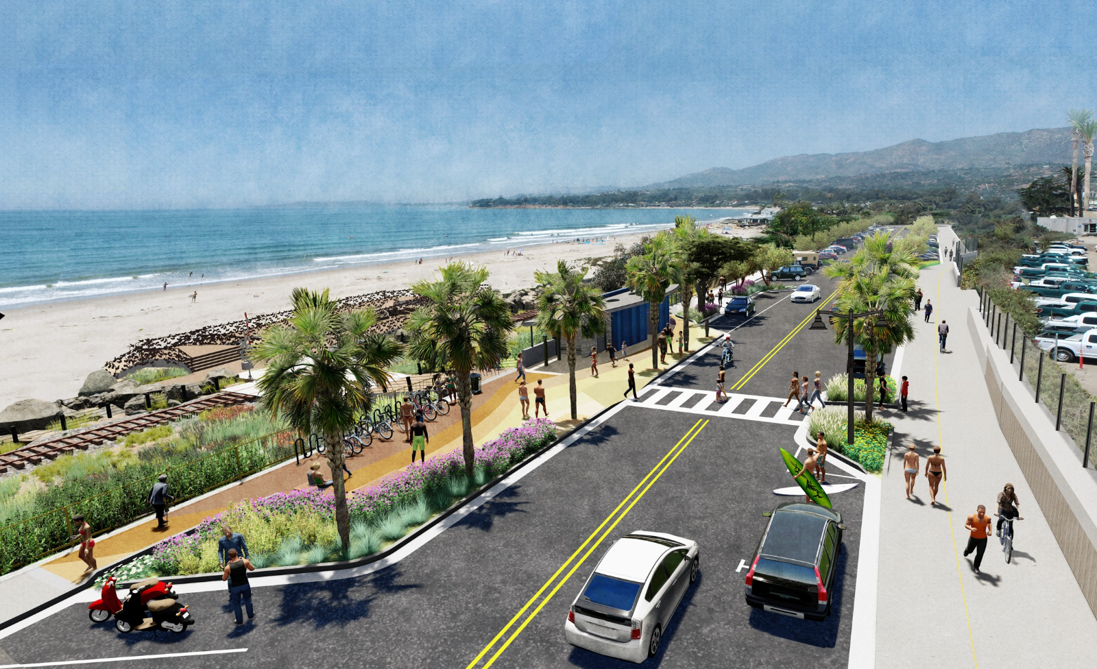 South County Traffic, Beach Access Impacts Expected as 2 Projects Begin