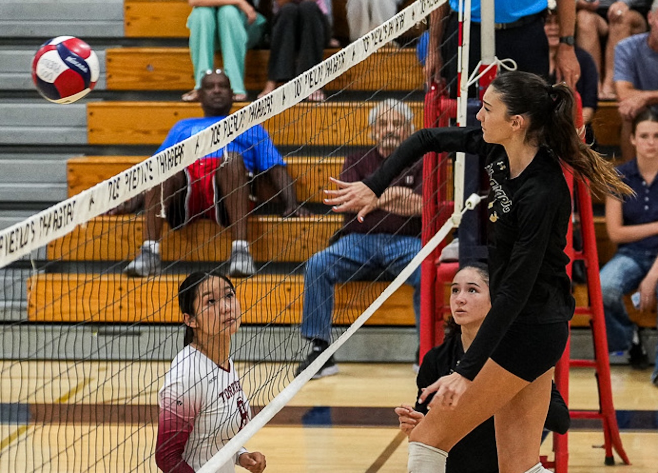 Faith Harrison's Big Night in Middle Powers Dos Pueblos to CIF First-Round CIF Sweep