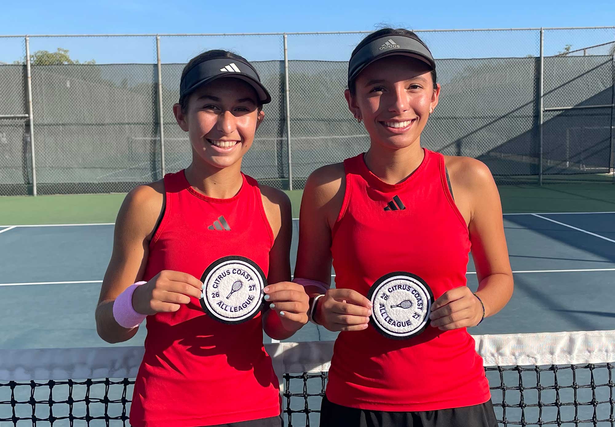 Carpinteria High Tennis' Caroline Cooney/Cailyn Gillen Win Citrus Coast League Doubles Title